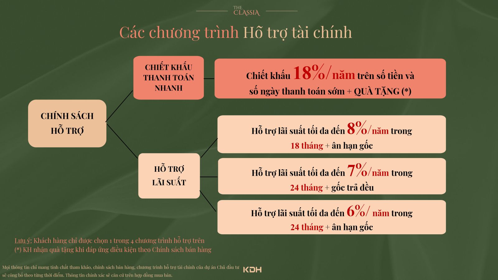 Các dạng chương trình hỗ trợ tài chính